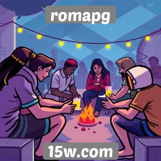 Comunidade ativa e interações no romapg